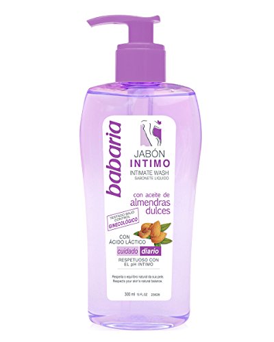 Babaria - Jabón intimo - Con aceite de almendras dulces - 300 ml Babaria - Jabón intimo - Con aceite de almendras dulces - 300 ml