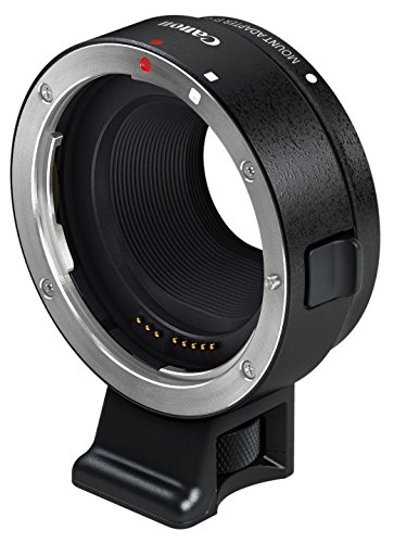 Canon EF-EOS M - Adaptador para Objetivos de cámaras Canon (Montura EF-M, Compatible con EOS M), Color Negro Canon EF-EOS M - Adaptador para Objetivos de cámaras Canon (Montura EF-M, Compatible con EOS M), Color Negro