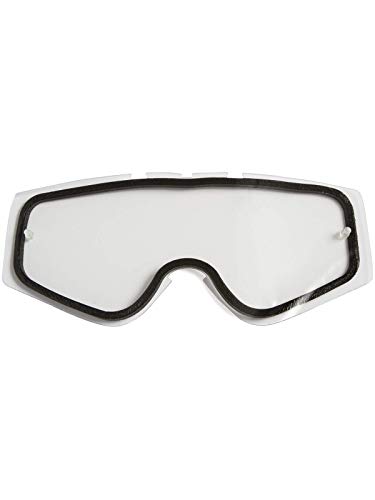 Double Lens B-Zero Goggle clear antifog-antiscratch, tear off pins