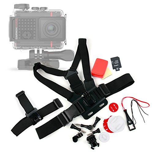 DURAGADGET Kit de Accesorios para Cámara de acción Garmin VIRB Ultra 30 / Intova ConneX/Dub/Duo / HD2 / Nova HD / X2 DURAGADGET Kit de Accesorios para Cámara de acción Garmin VIRB Ultra 30 / Intova ConneX/Dub/Duo / HD2 / Nova HD / X2