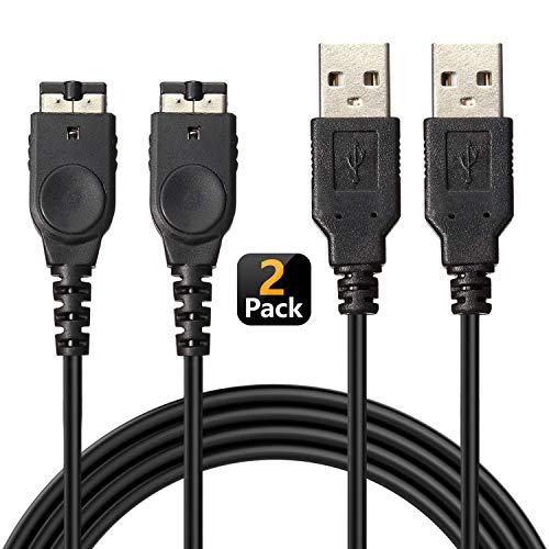 EXLENE Gameboy Advance SP Charger, GBA SP Cable de carga compatible con DS NDS GBA Game Boy Advance SP EXLENE Gameboy Advance SP Charger, GBA SP Cable de carga compatible con DS NDS GBA Game Boy Advance SP