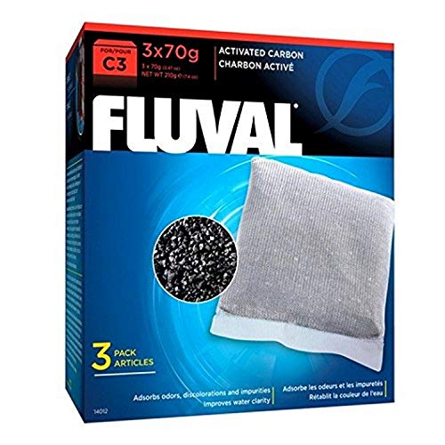 Fluval Esponja para la Filtración Mecánica con Carbón Activo para Filtro C3