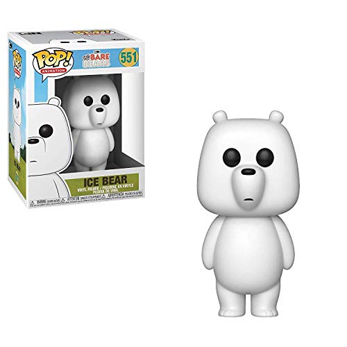 Funko- Pop Vinilo: We Bare Bears: Ice Bear Figura Coleccionable, Multicolor, Talla Única (37770)