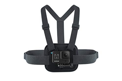 Gopro Chesty V2 Soporte de Alto Rendimiento para el Pecho (Accesorio Oficial Gopro), Negro