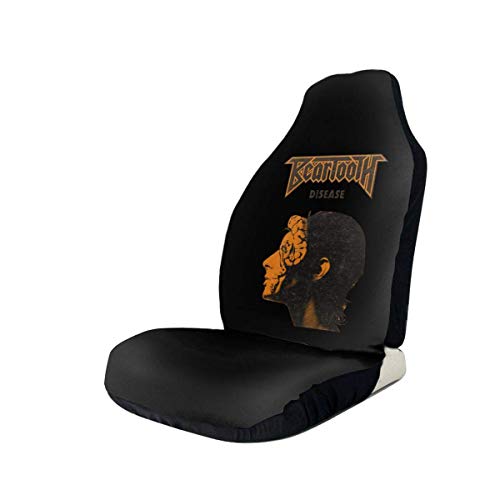 hengshiqi Car Seat Covers, Beartooth Classic Music Band Car Seat Cover Automotive Front Seat Protectors Fit for Most Car Truck SUV - 1PC/2PC