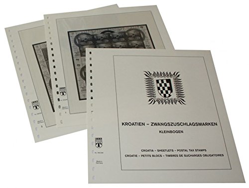 Lindner T168ZAK Croacia sobretasas - obligatorias sellos dentados - mini-pliegos- Año 1994