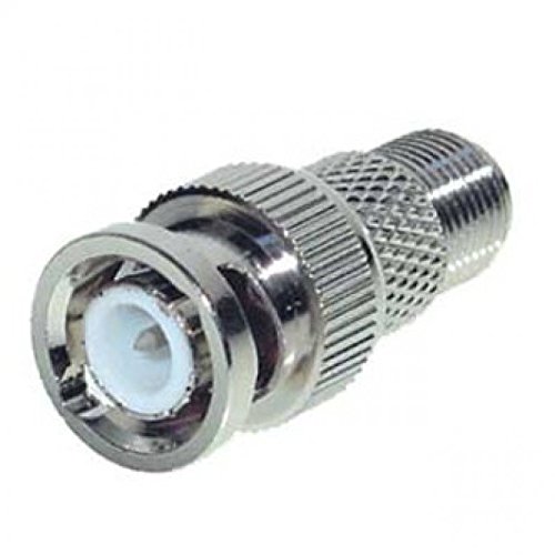Lote de 5 Adaptador BNC a Conector F Macho Macho/Hembra para Camera CCTV Lote de 5 Adaptador BNC a Conector F Macho Macho/Hembra para Camera CCTV