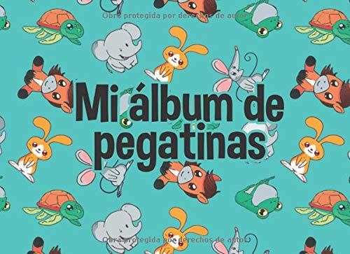 Mi álbum de pegatinas: Un gran folleto de pegatinas para pegar en tus pegatinas favoritas