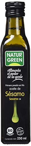 NaturGreen Aceite de sésamo Bio de Primera Presión - 250 ml.