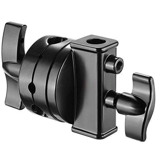 Neewer Cabeza Giratoria Titular Adaptador de Montaje Multifunctional de 2,5 Pulgadas para Soporte de luz, Brazo de extensión y Otro Equipo con Montura 1/2, 1/4, 3/8, 5/8 Pulgada(Negro) Neewer Cabeza Giratoria Titular Adaptador de Montaje Multifunctional de 2,5 Pulgadas para Soporte de luz, Brazo de extensión y Otro Equipo con Montura 1/2, 1/4, 3/8, 5/8 Pulgada(Negro)