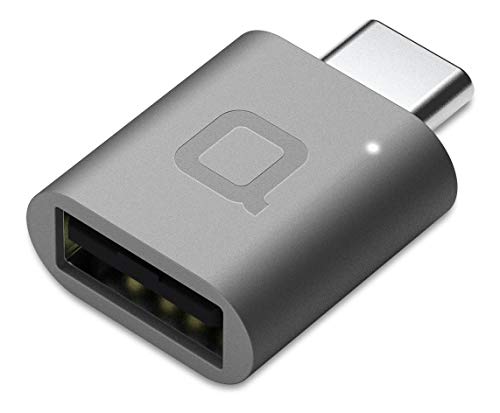 Nonda MI22GRN - Mini adaptador USB-C a USB 3.0 Carga y transfiere. Alta calidad, aleación aluminio. Compatible con el Macbook - Color gris Nonda MI22GRN - Mini adaptador USB-C a USB 3.0 Carga y transfiere. Alta calidad, aleación aluminio. Compatible con el Macbook - Color gris