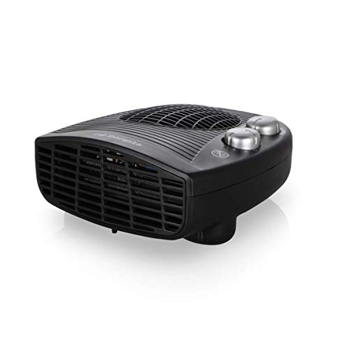 Orbegozo FH-5028 Calefactor eléctrico con termostato ajustable, 2000 W de potencia, 2 posiciones de calor y función ventilador, Negro Orbegozo FH-5028 Calefactor eléctrico con termostato ajustable, 2000 W de potencia, 2 posiciones de calor y función ventilador, Negro