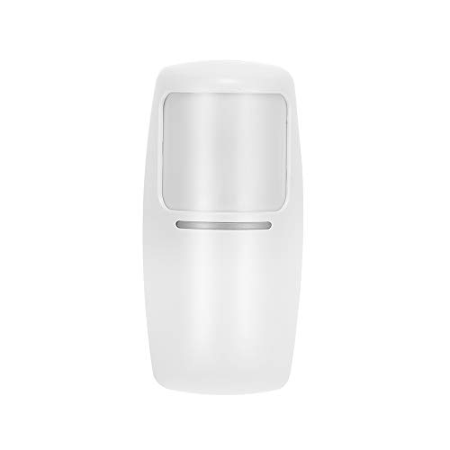 OWSOO 433Mhz Sensor de Movimiento PIR Inalámbrico Detector de Infrarrojos Dual para Sistema de Alarma de Seguridad en Hogar OWSOO 433Mhz Sensor de Movimiento PIR Inalámbrico Detector de Infrarrojos Dual para Sistema de Alarma de Seguridad en Hogar