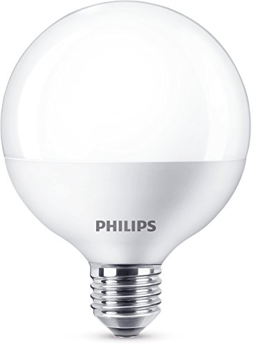 Philips Lighting Bombilla LED Globo E27, luz blanca cálida, 60 W, Mediano