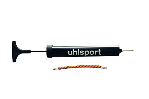 Uhlsport- Metal Hinchador de Balones, Color Negro/Blanco, S (100118701) Uhlsport- Metal Hinchador de Balones, Color Negro/Blanco, S (100118701)