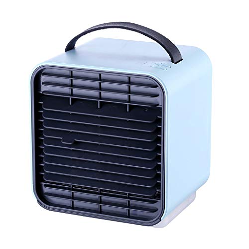 URIBAKY Refrigerador De Aire, Refrigerador De Aire PortáTil, [Mini Ventilador, Humidificador, Purificador De Aire] Aire Acondicionado PortáTil 3 En 1 1, para El Hogar/Oficina/AutomóVil/Exterior