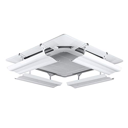 Wind Greating Deflector de Aire Acondicionado para Aire Acondicionado Central de Techo áNgulo Ajustable Evite Que el Aire FríO Sople Recto PláStico Liviano FáCil InstalacióN (Una Rebanada)(40cm) Wind Greating Deflector de Aire Acondicionado para Aire Acondicionado Central de Techo áNgulo Ajustable Evite Que el Aire FríO Sople Recto PláStico Liviano FáCil InstalacióN (Una Rebanada)(40cm)