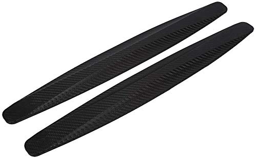 1 Par Fibra ABS De Carbono De Coches Delantero Y Trasero De Parachoques Protector - Rejilla de goma para automóvil, 100% de protección impermeable - Auto Protección(Fibra de carbono negro) 1 Par Fibra ABS De Carbono De Coches Delantero Y Trasero De Parachoques Protector - Rejilla de goma para automóvil, 100% de protección impermeable - Auto Protección(Fibra de carbono negro)