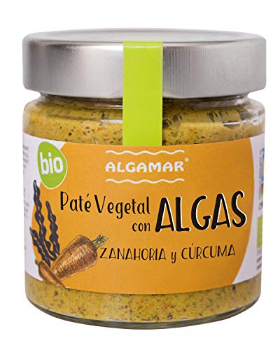 Algamar Pate Vegetal Con Algas, Zanahoria Y Curcuma 180G 180G 180 ml