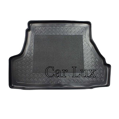 Car Lux AR02350 - Alfombra Cubeta Protector cubre maletero a medida con antideslizante