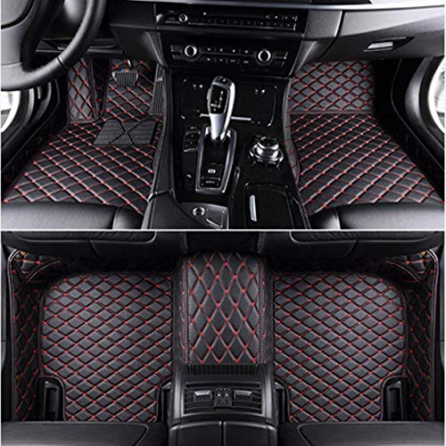 HIZH Custom Car Tapetes para Seat Ibiza Arona Leon CóRdoba Toledo Marbella Terra Ronda Alquiler De Accesorios Tapetes De Piso para Los Coches, La LíNea Roja Negro HIZH Custom Car Tapetes para Seat Ibiza Arona Leon CóRdoba Toledo Marbella Terra Ronda Alquiler De Accesorios Tapetes De Piso para Los Coches, La LíNea Roja Negro