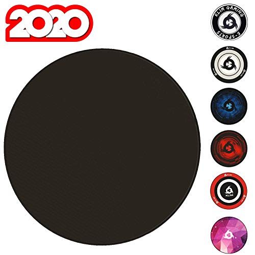 KLIM™ Chair Mat - Alfombra de Tela para sillas con Ruedas + Protector de Suelo para Silla de Oficina + Decora tu Oficina, salón, Dormitorio, etc. + 100 cm + Nueva 2020 (Negra) KLIM™ Chair Mat - Alfombra de Tela para sillas con Ruedas + Protector de Suelo para Silla de Oficina + Decora tu Oficina, salón, Dormitorio, etc. + 100 cm + Nueva 2020 (Negra)