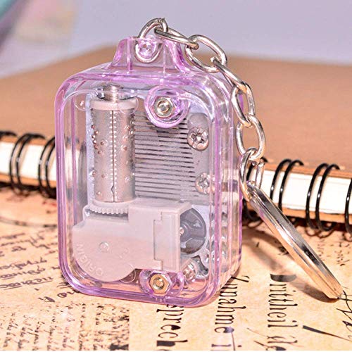 Meyeye La Caja de música 2,019 Clave del Anillo Caja de música Transparente manivela Alquiler de Castillo en la Cadena/de cumpleaños dominante de acrílico en el Cielo, despejado (Color : Purple) Meyeye La Caja de música 2,019 Clave del Anillo Caja de música Transparente manivela Alquiler de Castillo en la Cadena/de cumpleaños dominante de acrílico en el Cielo, despejado (Color : Purple)