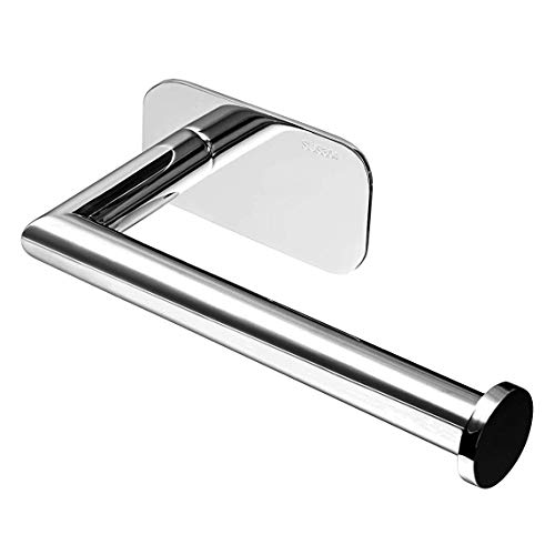 Portarrollos Autoadhesivo para Papel Higiénico, Moevert Portarrollos Baño Porta Papel Higienico de SUS304 Acero Inoxidable Adhesivo sin Taladrar para Baños y Cocinas Portarrollos Autoadhesivo para Papel Higiénico, Moevert Portarrollos Baño Porta Papel Higienico de SUS304 Acero Inoxidable Adhesivo sin Taladrar para Baños y Cocinas