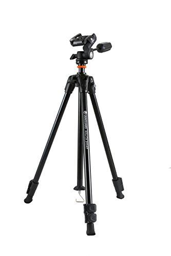 Vanguard Alta CA 203AO - Trípode de aluminio para foto, vídeo y telescopio, de 3 vías y 1 maneta