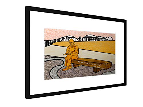 weewado Sérgio Piancó - Alquiler de Habitaciones/Piso Compartido - Rio de Janeiro - 60x40 cm - Imagen enmarcada - Impresión del Arte - Muro de Arte - Culture