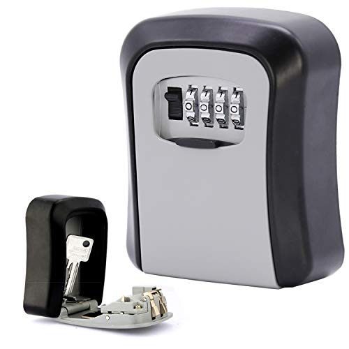 wolketon Caja Fuerte con Llave, Caja Fuerte con código numérico, Caja de Llaves para Llaves de Repuesto, Caja de Llaves wolketon Caja Fuerte con Llave, Caja Fuerte con código numérico, Caja de Llaves para Llaves de Repuesto, Caja de Llaves