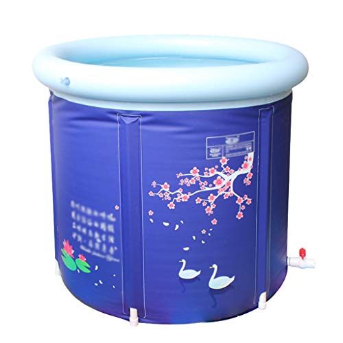 ZHYXJ-Bathtub BañEra De PortáTil-BañEra para Adultos Plegable SPA PortáTil PequeñA HabitacióN Alquiler Casa Azul ZHYXJ-Bathtub BañEra De PortáTil-BañEra para Adultos Plegable SPA PortáTil PequeñA HabitacióN Alquiler Casa Azul