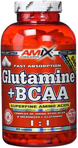 Amix Amix Glutamine + BCAA Capsules Aminoácido - 360 tabs