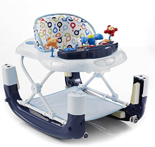 Caminador para bebé Walk-n-Rock de la marca My Child azul Talla:talla única