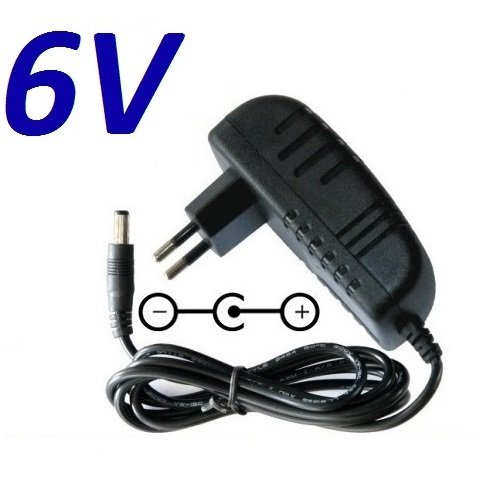 Cargador Corriente 6V Reemplazo Controlador Midi American Audio VMS4.1 Recambio Replacement