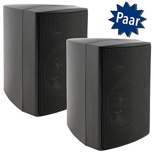 ChiliTec - Altavoces de pared (2 vías, 40 W, 8 ohmios)