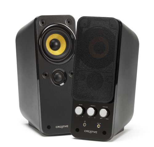 Creative Gigaworks T20 II - Altavoces de Ordenador de 14W (estéreo), Negro