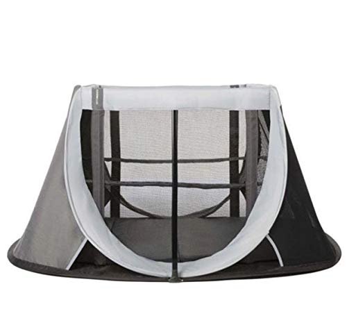 Cuna de Viaje para bebé Aeromoov plegable e instantánea con colchón configurable a dos alturas y bolsa de transporte (color gris oscuro) Cuna de Viaje para bebé Aeromoov plegable e instantánea con colchón configurable a dos alturas y bolsa de transporte (color gris oscuro)