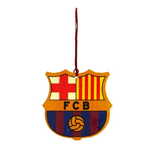 FC Barcelona Official - Ambientador para el coche con escudo del equipo (Modelo Único/Multicolor)