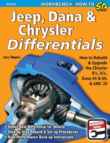Jeep, Dana & Chrysler Differentials: How to Rebuild the 8-1/4, 8-3/4, Dana 44 & 60 & AMC 20 (NONE) (English Edition)