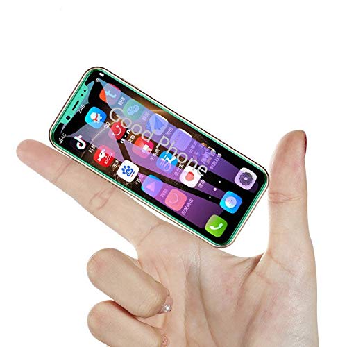 JJA BROS Melrose 2019 con Huella Digital Android 8.1 4G LTE Dual sim Mini Smartphone 2 + 32GB 3,46"Quad Black