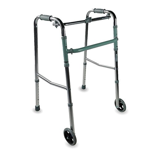 Mobiclinic, Modelo Capitel, Andador para mayores, ancianos, adultos o minusvalidos, de aluminio, ligero, plegable, con asiento y 2 ruedas, Color Gris Mobiclinic, Modelo Capitel, Andador para mayores, ancianos, adultos o minusvalidos, de aluminio, ligero, plegable, con asiento y 2 ruedas, Color Gris