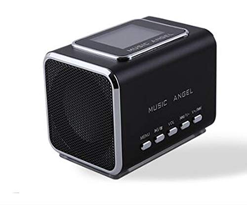 Music Angel JH-MD05X LCD Radio FM portátil Altavoces para PC compatible con tarjeta USB / TF / línea en reproductor de MP3 CLock Alarm altavoz Music Angel JH-MD05X LCD Radio FM portátil Altavoces para PC compatible con tarjeta USB / TF / línea en reproductor de MP3 CLock Alarm altavoz