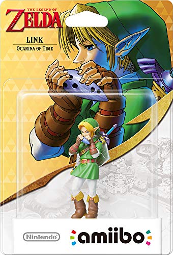 Nintendo - Figura Amiibo Link Ocarina of Time, Colección Zelda