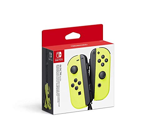 Nintendo - Set De Dos Mandos Joy-Con Izquierda Y Derecha, Color Amarillo Neón  (Nintendo Switch)