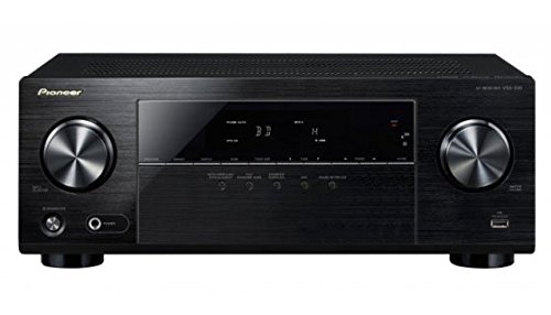 Pioneer VSX-330-K - Sintoamplificador (4K, Dolby TrueHD y DTS-HD, MP3, WMA y AAC) Color Negro