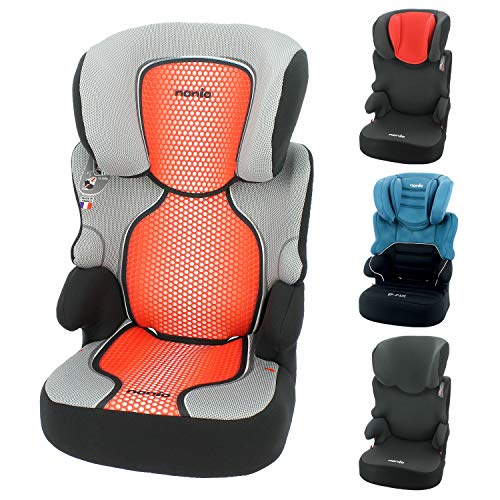 Silla de coche Grupo 2/3 (15-36kg) - Fabricación 100% Francesa - 3 estrellas Test ADAC/TCS - 4 coloridos - Reposa Cabeza y asiento Tapizado, acolchado y ajustable. Silla de coche Grupo 2/3 (15-36kg) - Fabricación 100% Francesa - 3 estrellas Test ADAC/TCS - 4 coloridos - Reposa Cabeza y asiento Tapizado, acolchado y ajustable.