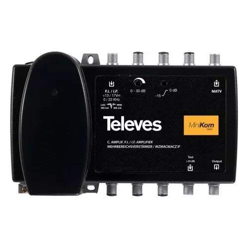 Televes 5363 - Central amplificador serie ca-minikom fi 2150 mhz