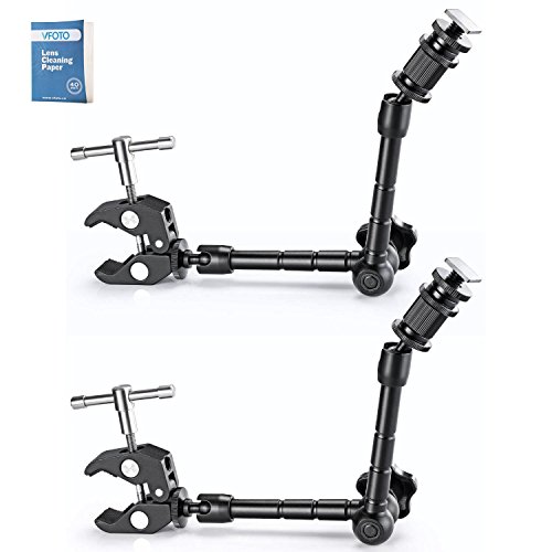 VFOTO® 11 Inch Brazo Mágico (2 pcs)+ Grande Super Pinza de Cangrejo (2 pcs) Para DSLR Rig Cámara a Monitorear de Luz de LED VFOTO® 11 Inch Brazo Mágico (2 pcs)+ Grande Super Pinza de Cangrejo (2 pcs) Para DSLR Rig Cámara a Monitorear de Luz de LED