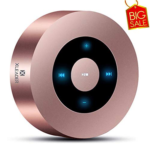 XLEADER SoundAngel (2 Gen) Altavoz Bluetooth Táctil de 5W con Estuche Impermeable IPX7, 15H música, Sonido de Cristal, Mini Altavoces Portátil Bluetooth Premium para iPhone iPad Regalo Ducha, oro rosa XLEADER SoundAngel (2 Gen) Altavoz Bluetooth Táctil de 5W con Estuche Impermeable IPX7, 15H música, Sonido de Cristal, Mini Altavoces Portátil Bluetooth Premium para iPhone iPad Regalo Ducha, oro rosa